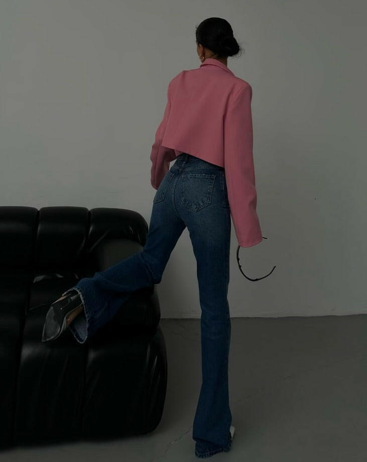 Wide Leg Fleared Jean